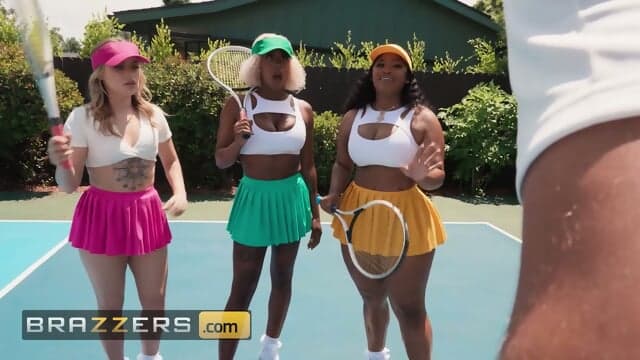 BRAZZERS - Anna Claire Clouds, Jayla Page & Baby Gemini Enjoy A Steamy  Settle The Coachâs Pricey Bill