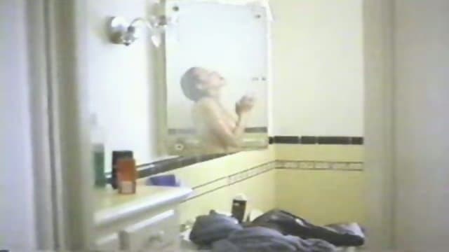 Angelina Jolie under the Shower