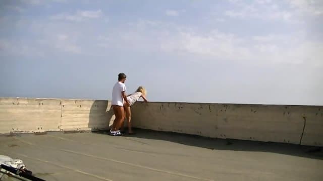 Fucking Wife At The Top Of A Skyscraper