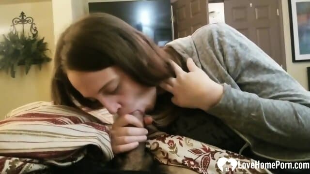 MILF From Tinder Blowing A Nice Long BBC
