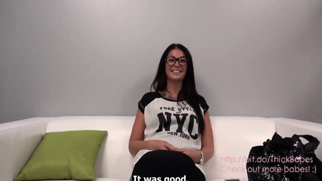 Big TITS Girl With Glasses getting DOMINATED!