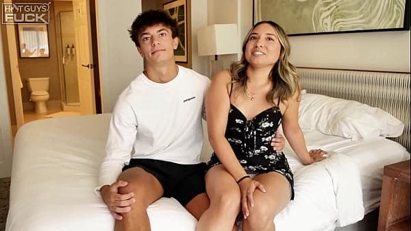 Curvy Latina 19yo babe gives Frat Boy the ride of his life.