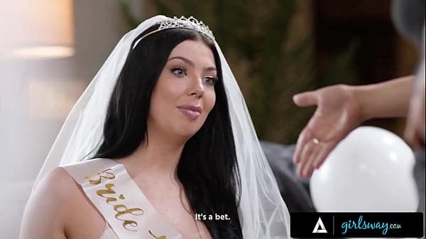 PAWG Tattooed Redhead Fucks Hot Bride