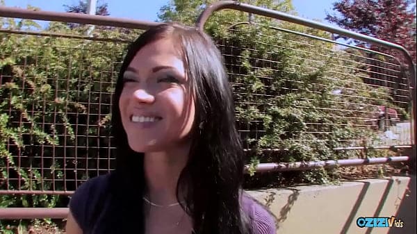 Picked up babe gets her pussy eaten and fucked ...