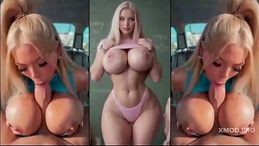 Hot girls showing off naked, all excited. Big a...