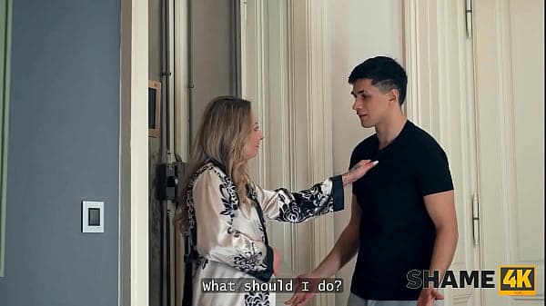 SHAME4K. Mature teacher is a real prostitute. H...