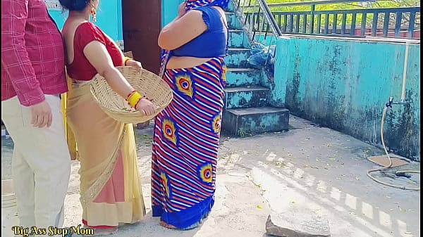 Two Sexy hot Ladies V/S Boyfriend! Indian three...