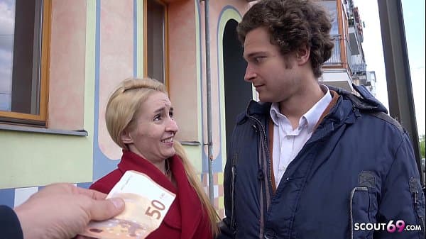 GERMAN SCOUT - ANOREXIC MILF DELIA TALK TO CHEATING ASS FUCK AT PUBLIC AGENT CASTING