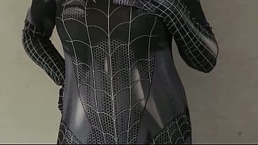 Bokep Indonesia Viral terbaru Cosplayer Spiderman di entot Sampai becek banget