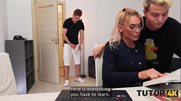 TUTOR4K. Amateur video from a Russian tutor. Hot sex with private teacher Malusha