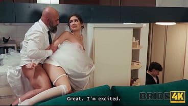BRIDE4K. Vixi Rafi FUCKED before wedding