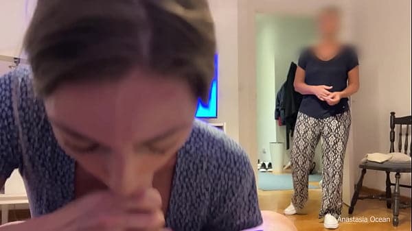 My stepmother came to home when i wasgiving a b...