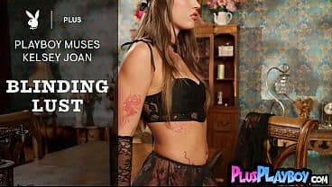Sexy babe Kelsey Joan revealed her stunning body after hot striptease