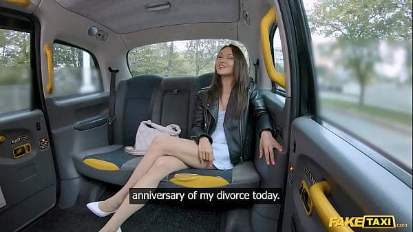 Fake Taxi - Test driving a tight Russian pussy hot hardcore sex with petite brunette MILF