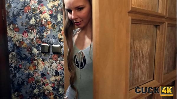 CUCK4K. Cuckold husband is filming his hot wife...