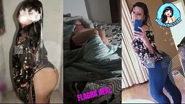 FLAGRA REAL DE ESPOSA TRAINDO . ( REAL ACTUAL VIDEO OF WIFE CHEATING. )