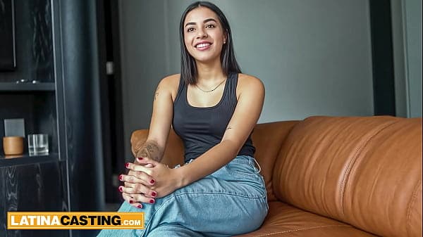 Big Booty 18yo Latina Cutie Riding Big Cock Ame...