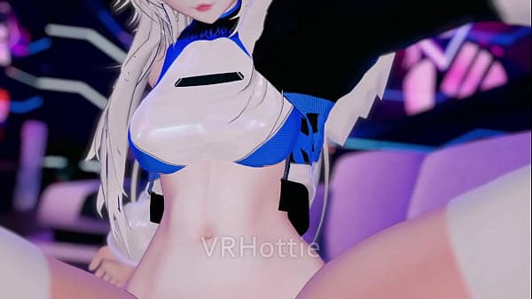 POV Neo Wet Blowjob To Fuck Public Lap Dance VR...