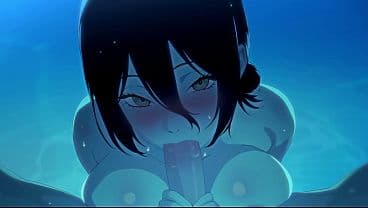 Reze Y Denji Cogiendo Duro En La Piscina | Chai...