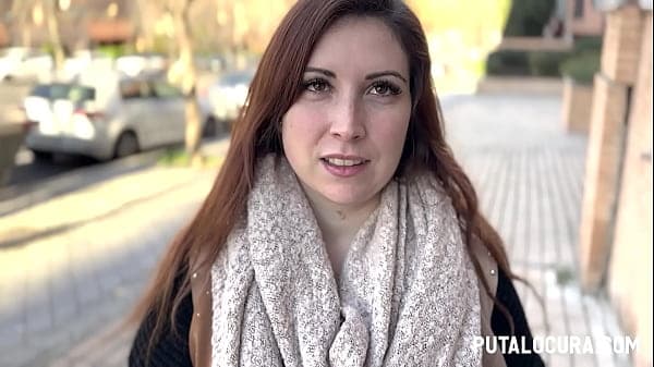 PutaLocura - Pillada en la Calle a Espa&ntilde;ola Tet...