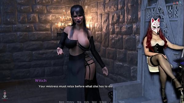 Naya's Adventures (ep 9) - Witch Riding Huge Cock