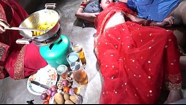 XXX Kitchen step MOM Indian step mom Kitchen st...