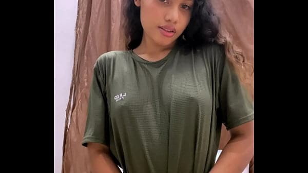 She looks innocent but she loves to masturbate ...